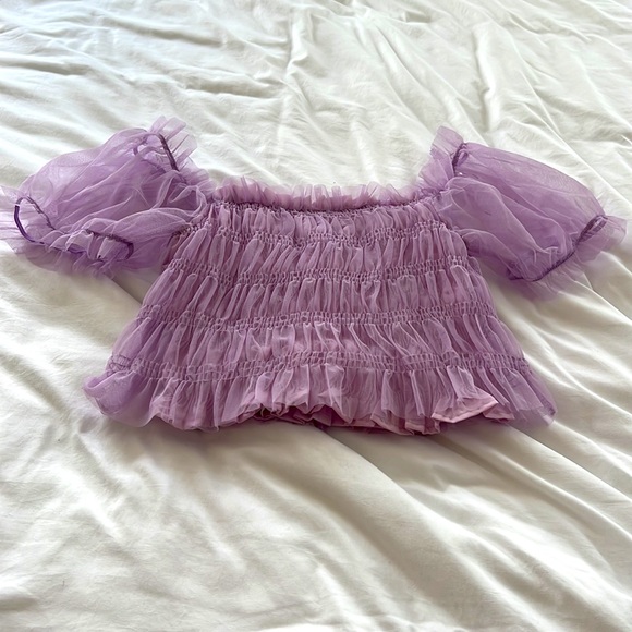 Lilac cute top - Picture 2 of 3